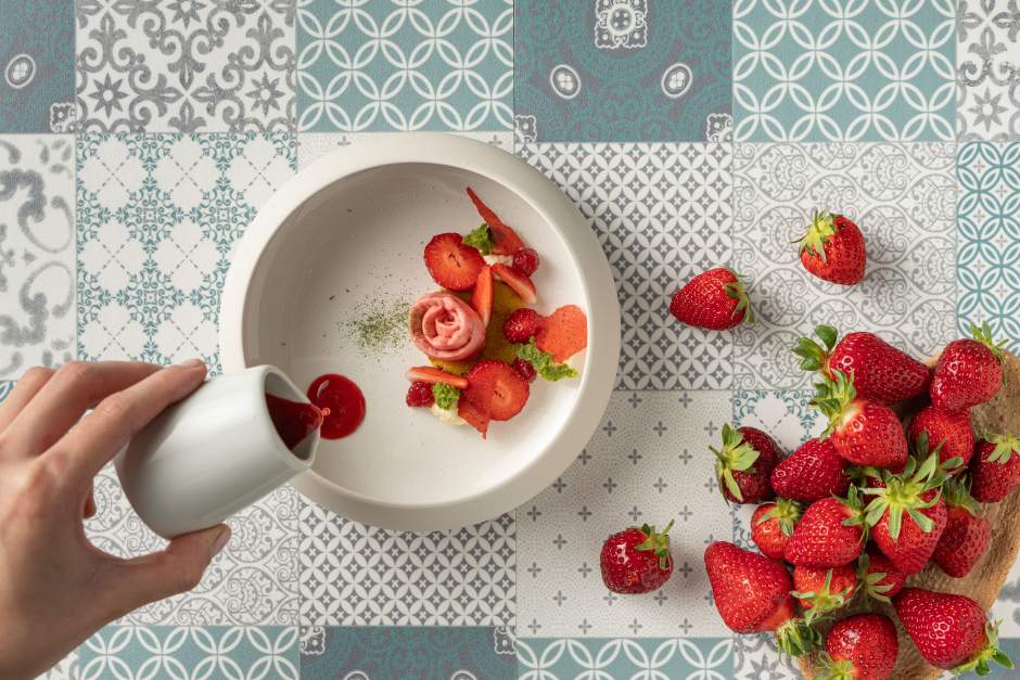 Carte printemps 2025 restaurant gastronomique Le Colombier