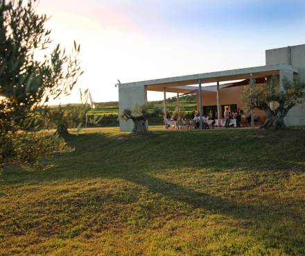 Terrasse du Domaine Les Amoureuses
