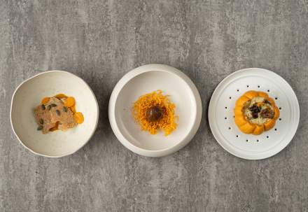 CARTE AUTOMNE 2025 LE COLOMBIER RESTAURANT GASTRONOMIQUE<br />
©Jordan Favin