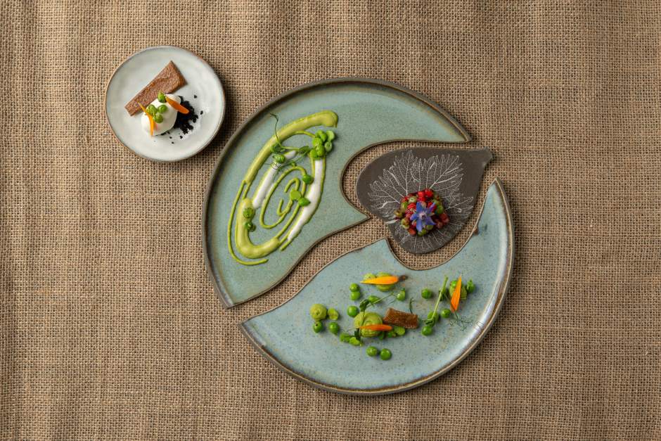 Carte printemps 2025 restaurant gastronomique Le Colombier