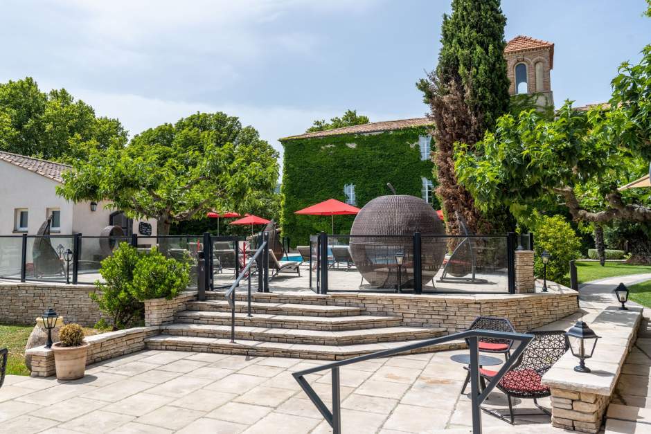 Fotos und Videos - Domaine du Colombier in Malataverne - Hôtel Restaurant Drôme