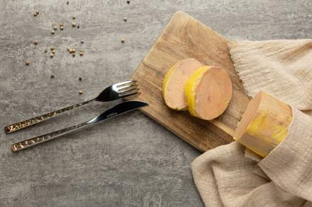 Foie Gras Domaine du Colombier restaurants menu du réveillon repas de fête Drôme Provençale