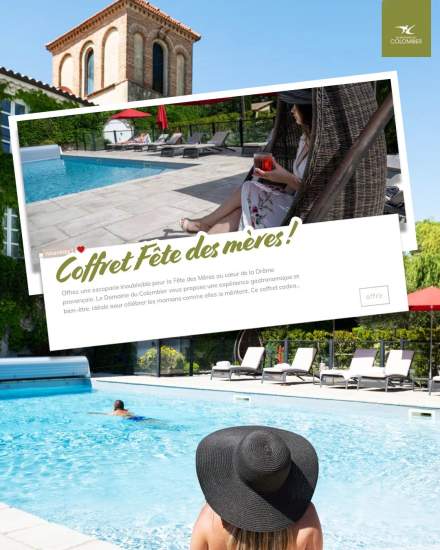 Coffret fête des mères domaine du colombier