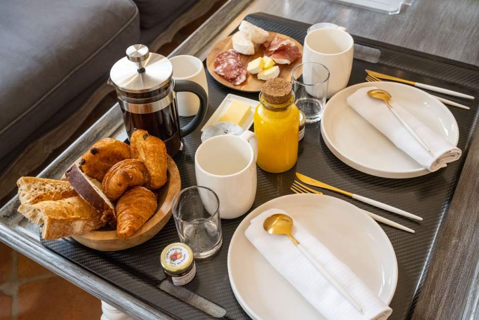 petit dejeuner domaine du colombier